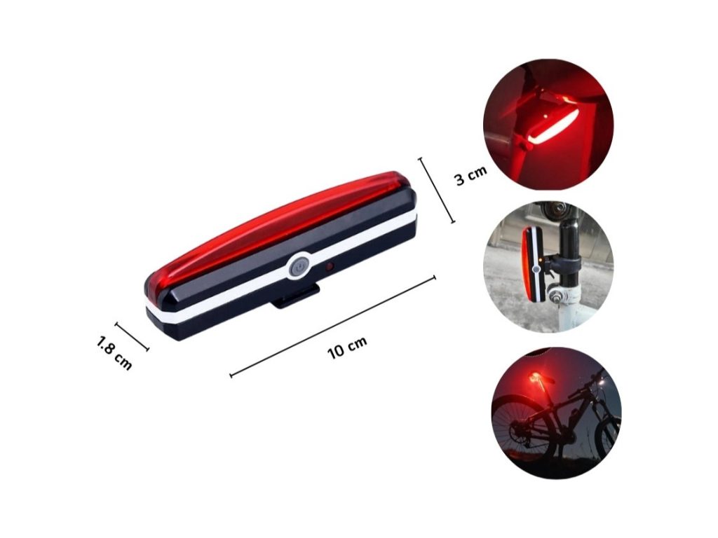 Đèn Hậu Xe Đạp Raca - Led 30 Lumen